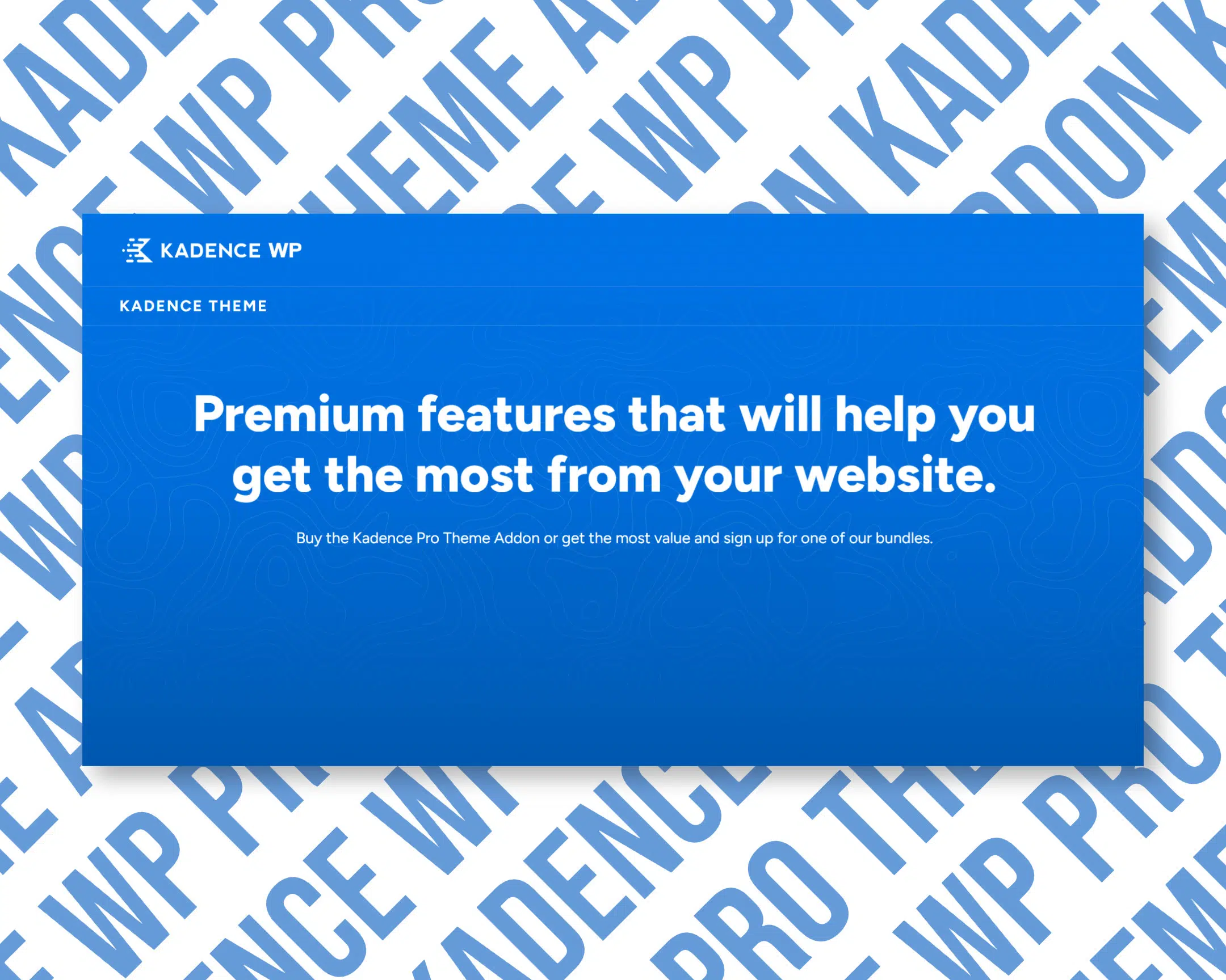 kadence wp pro full bundle | original license | one time payment | lifetime updates Kadence WP Theme Pro Addon - Premium Theme Options - Lifetime License Activation - Image 1