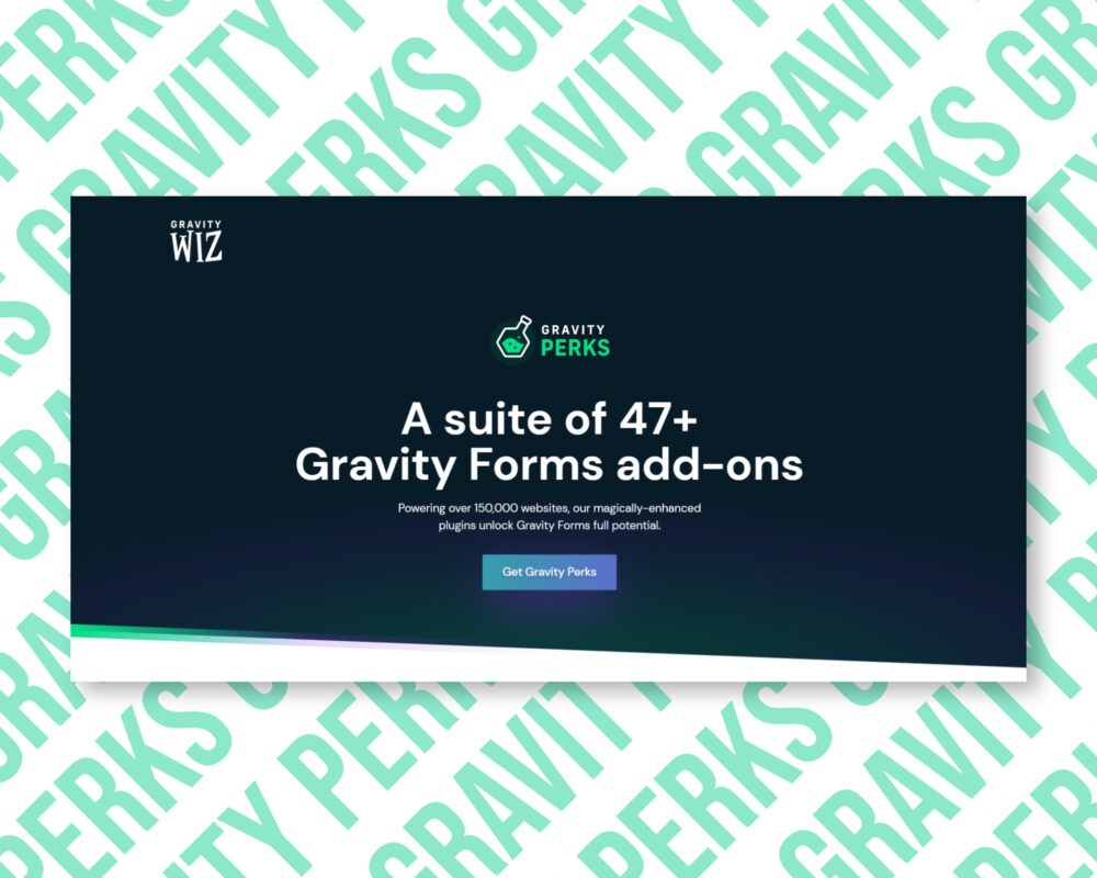 Gravity Perks suite of Gravity Forms add-ons