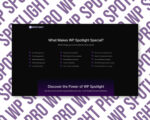 Features of WP Spotlight for WordPress management.