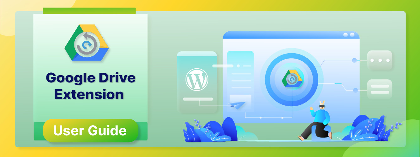 Google Drive extension user guide illustration
