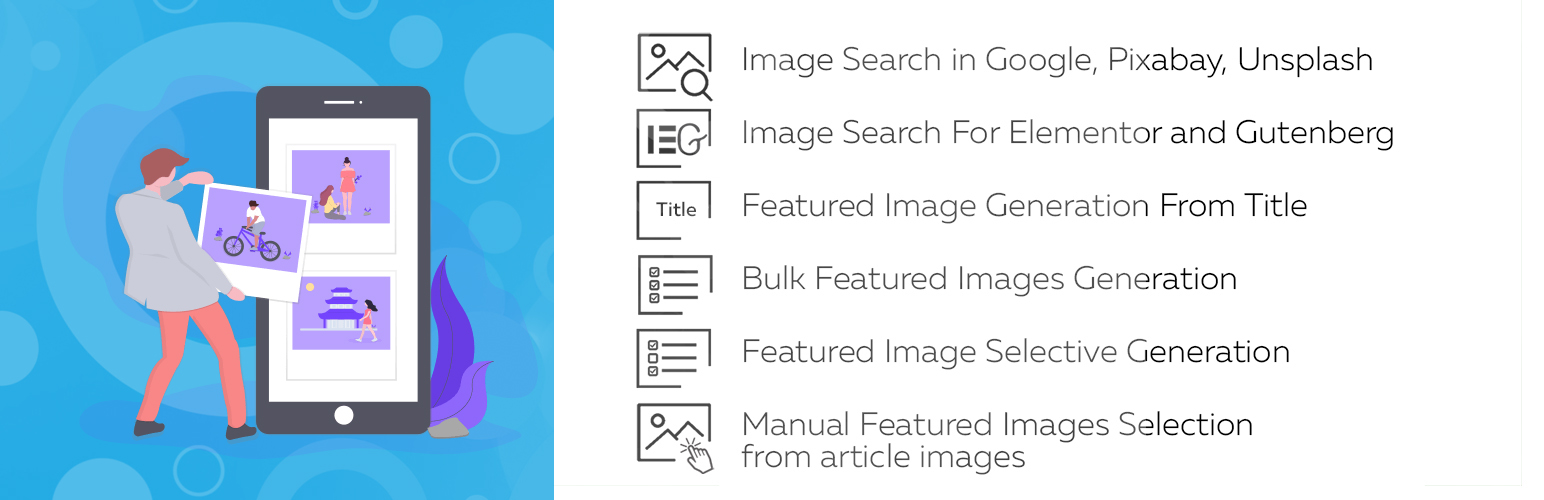 Image search and generation tools overview.