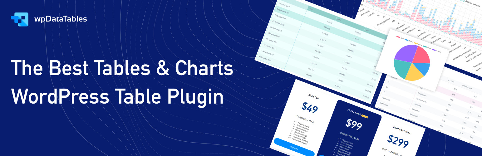wpDataTables: WordPress plugin for tables and charts