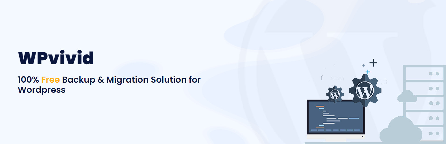 WPvivid free WordPress backup and migration tool.