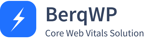 BerqWP logo with Core Web Vitals Solution text.