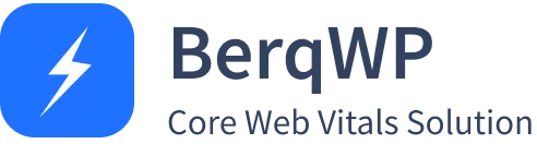 BerqWP logo with Core Web Vitals Solution text.