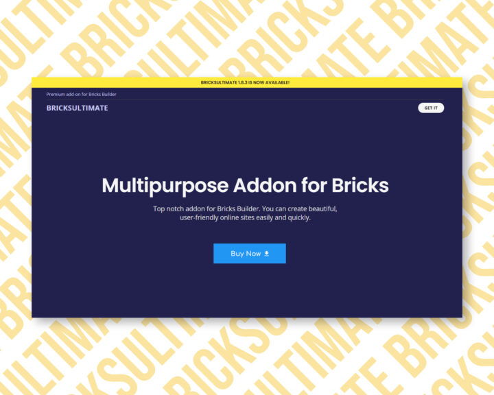 Multipurpose Addon for Bricks Builder promotion