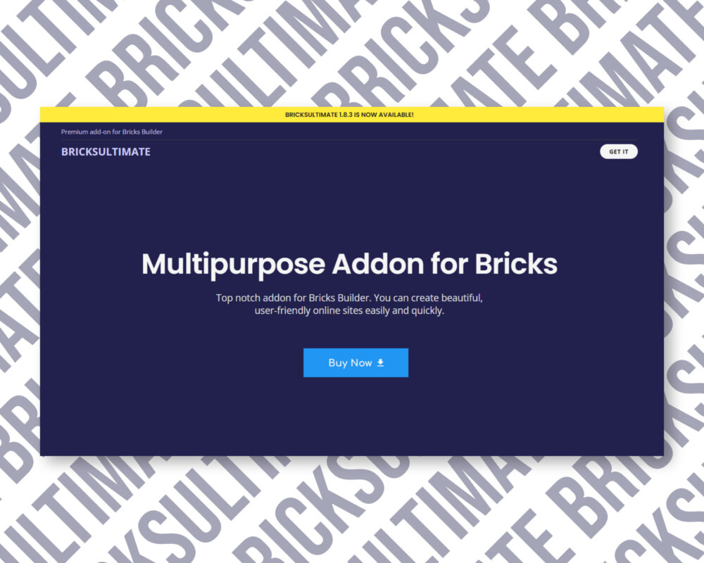 Multipurpose addon for Bricks Builder interface.