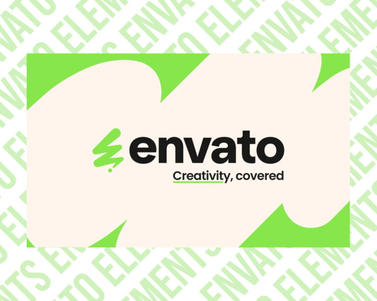 Envato Elements logo with green accents