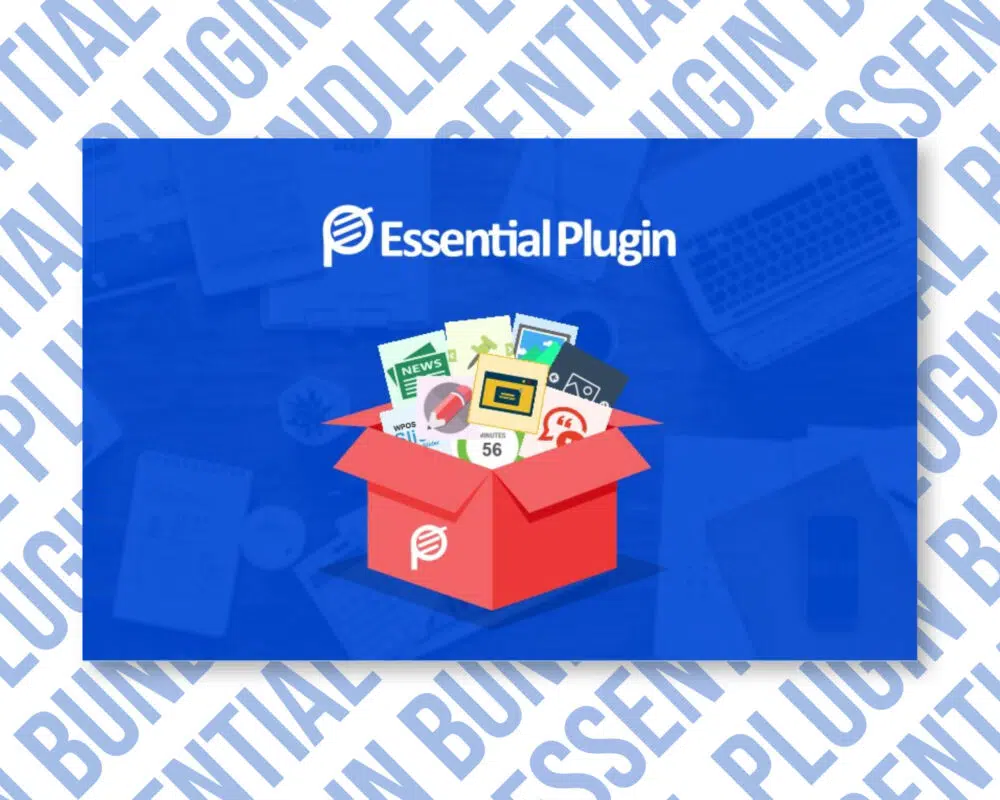 Essential Plugin logo with app icons in box