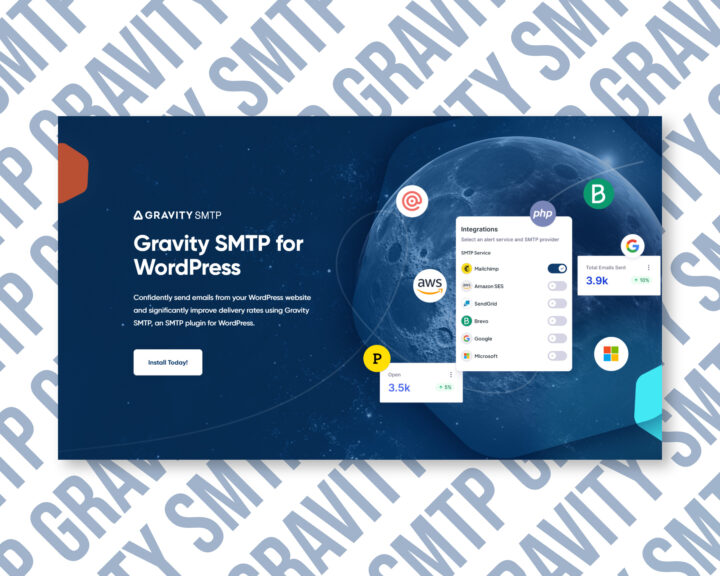Gravity SMTP WordPress plugin illustration