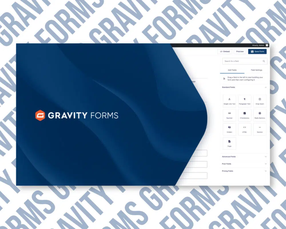 Gravity Forms interface screenshot