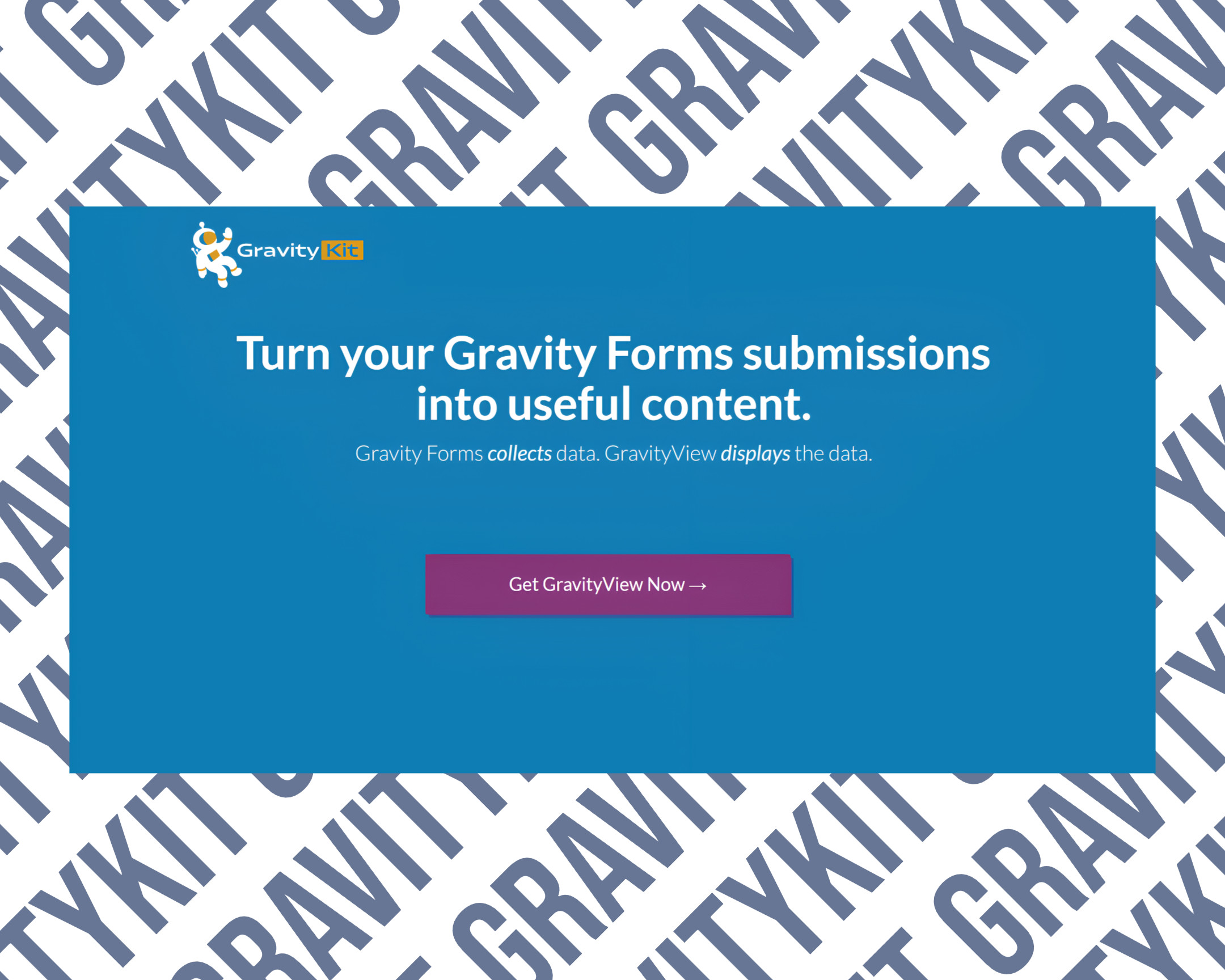 gravitykit all access pass with original license | one time payment and lifetime updates GravityKit turns Gravity Forms into useful content.