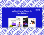 Nexter lightweight starter theme for page builders showcase.
