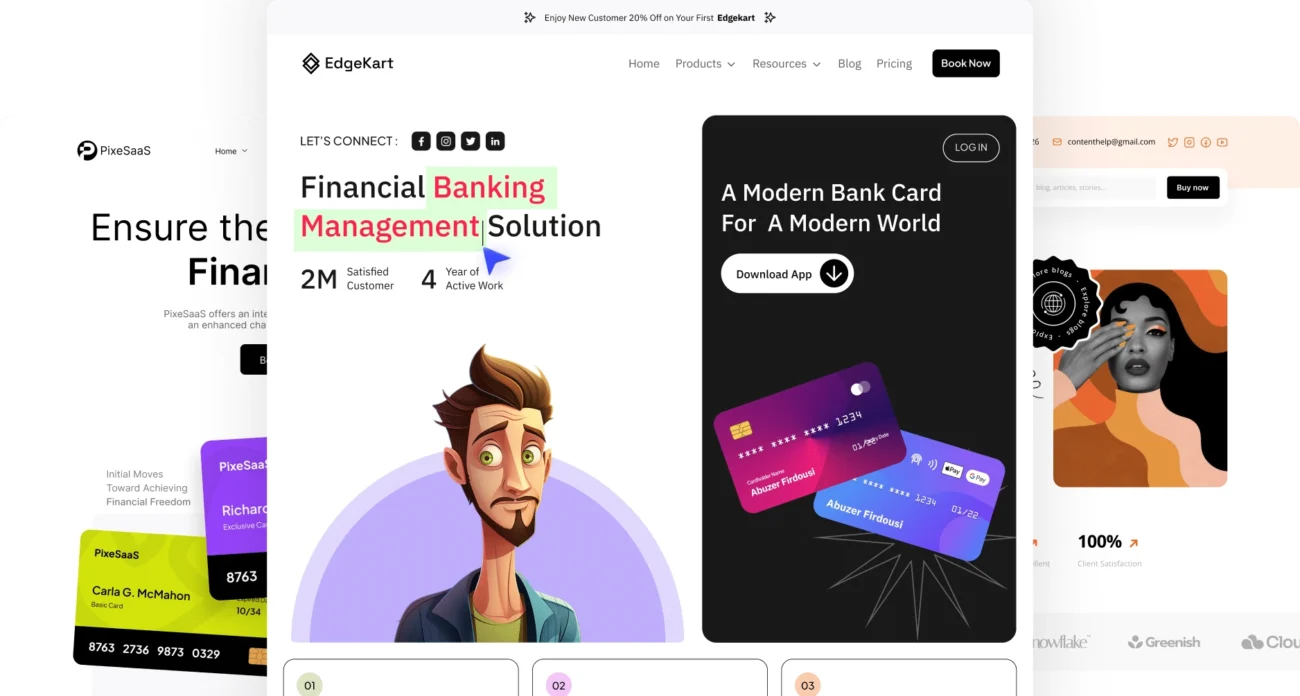 Online banking management and solutions platform