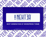 Nexter WordPress theme promotion graphic