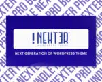 Nexter WordPress theme promotion graphic