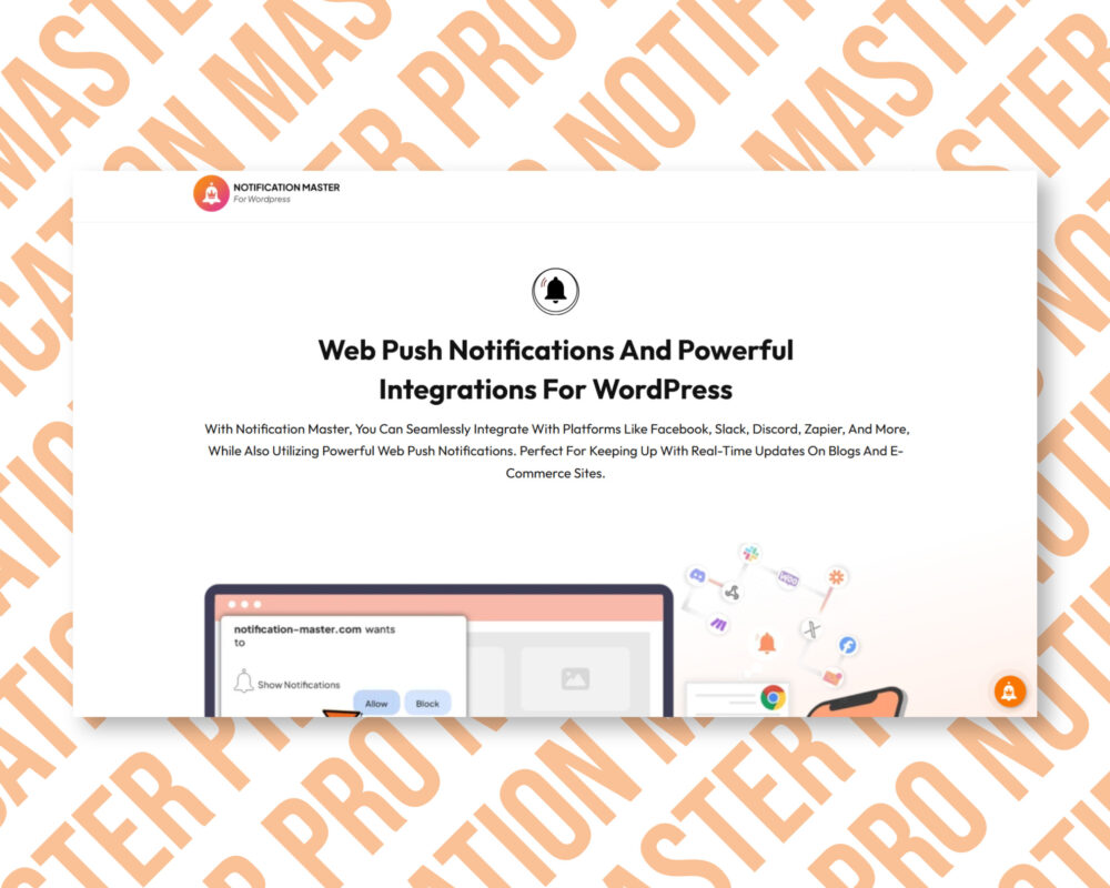 Web push notifications integration for WordPress.