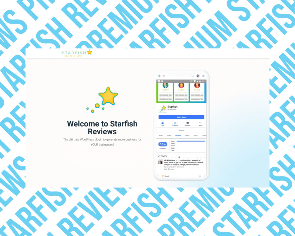 Starfish Reviews WordPress plugin overview.