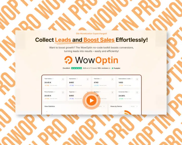 WowOptin boosts sales with lead conversion toolkit.