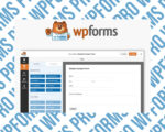 WPForms interface showing contact form creation