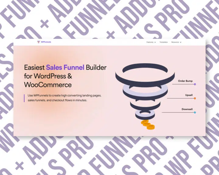 Sales funnel builder for WordPress and WooCommerce.