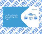 WordPress backup and migration plugin illustration.
