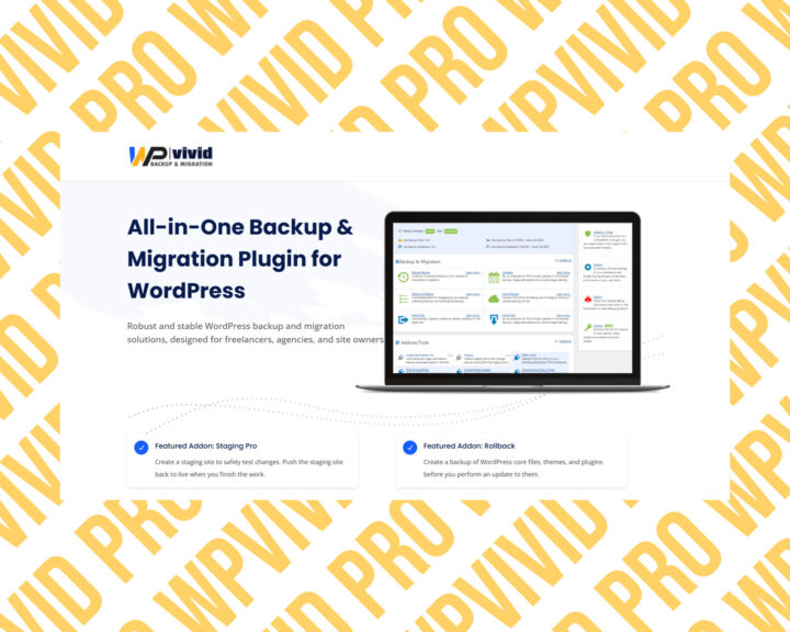 WPvivid plugin for WordPress backup and migration.