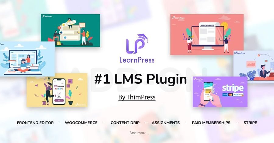 LearnPress, top LMS plugin by ThimPress.