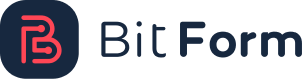 BitForm logo with stylized 'B' icon