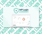 WP Login Lockdown software interface on laptop screen