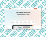 WordPress Code Snippets Plugin homepage display